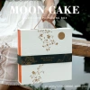 In-stock Mid-Autumn Festival mooncake packaging gift box, universal creative souvenir gift box, hand-held flip-top mooncake gift box with LOGO printing details Picture
